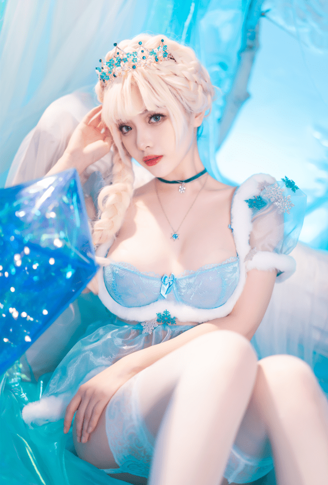 雯妹不讲道理 – NO.74 冰雪[32P-573MB]预览图 3